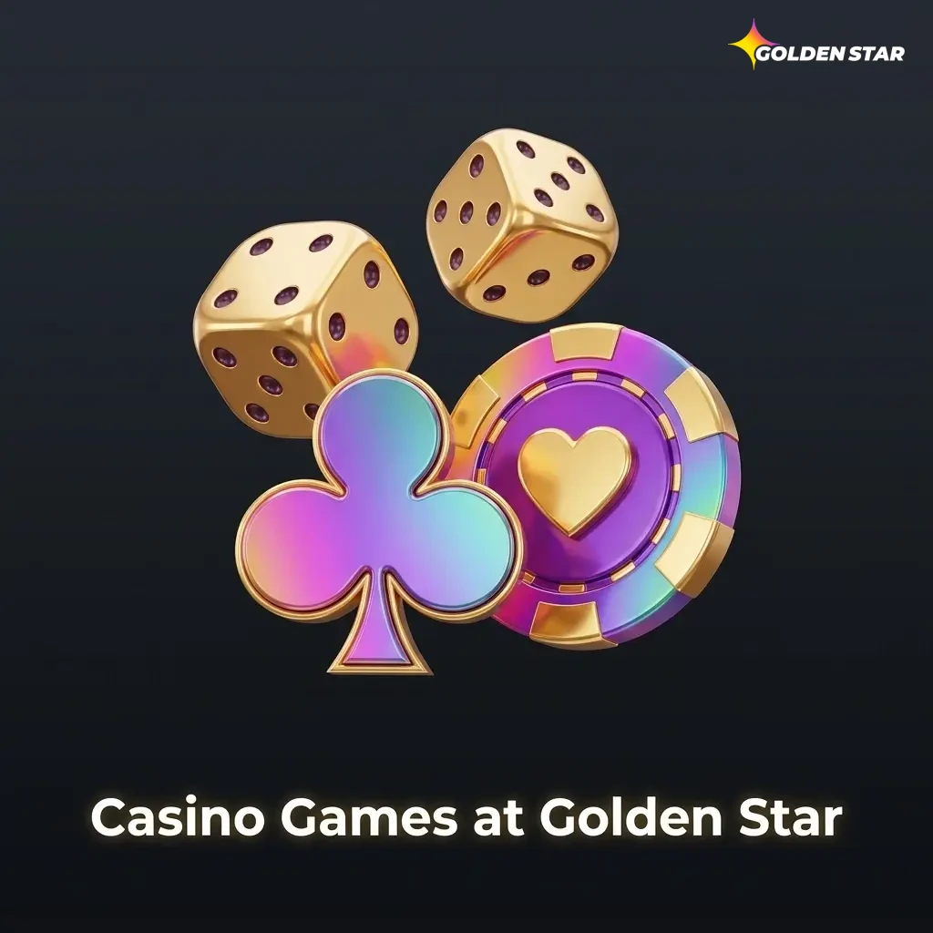 Golden Star Casino game lobby showcasing slots, live dealer tables, and diverse game categories for Canadian players