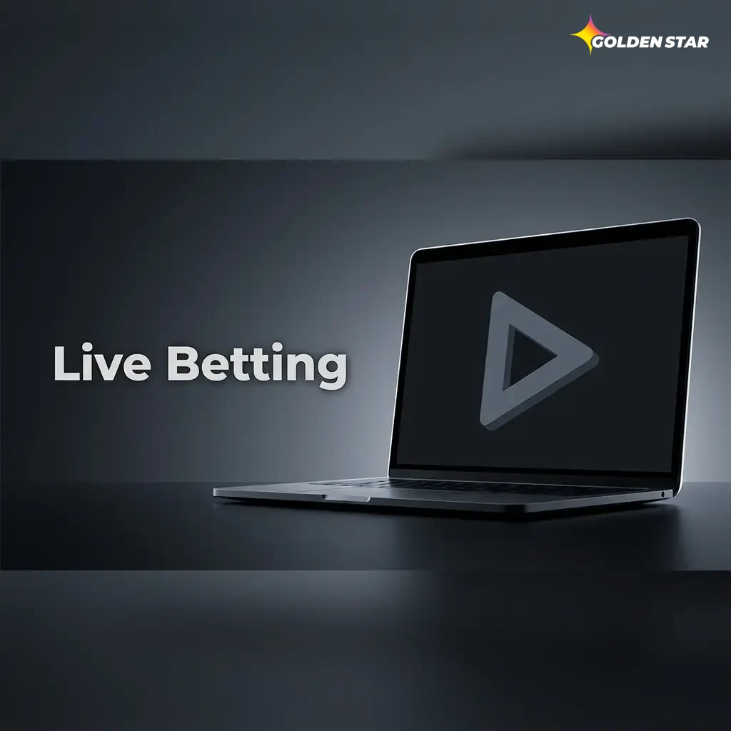 Golden Star live betting interface with real-time odds for NHL hockey, soccer, basketball, tennis, and esports for Canadian players