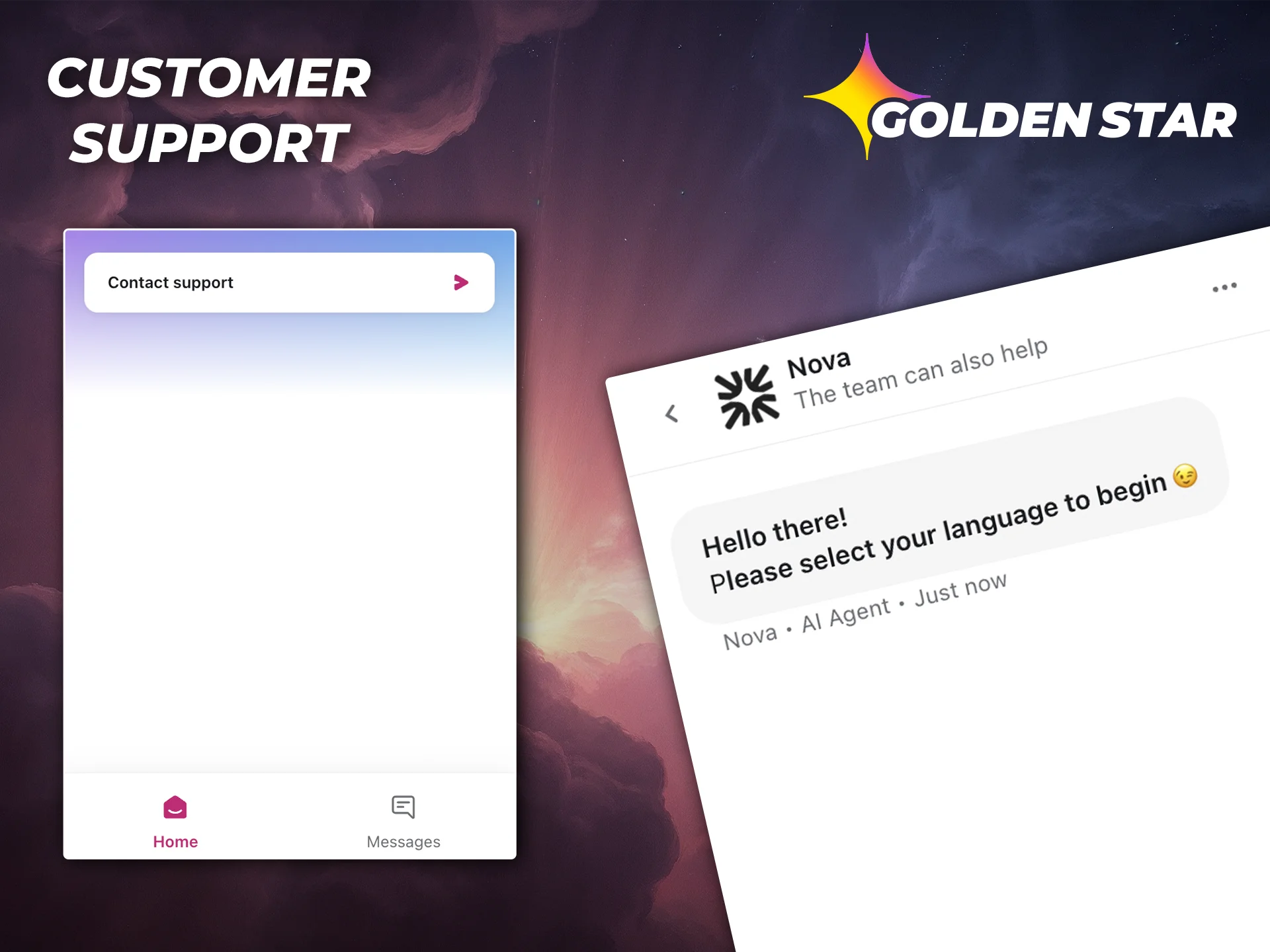 Get expert assistance from Golden Star’s customer support team.
